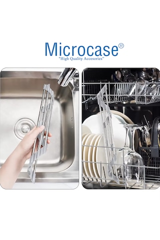 Microcase Ayarlanabilir Mutfak Lavaboya Monte Çok Amaçlı Askılık 2 Adet Al5443 Siyah