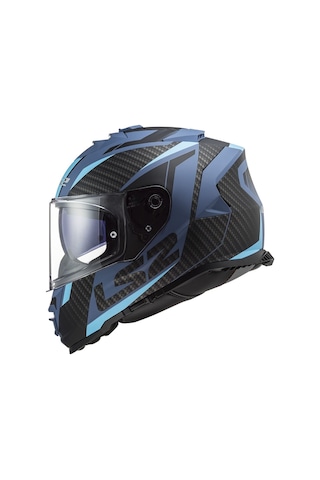 Ls2 Storm Racer Mat Mavi Kask