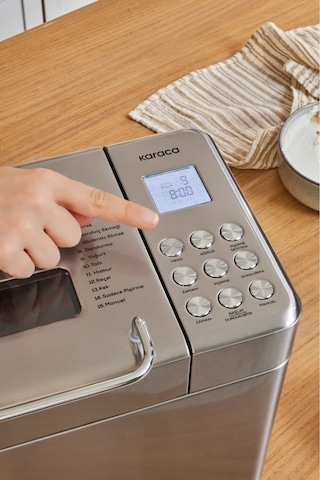 Karaca 15 İn 1 Dondurma Reçel Yoğurt Hamur Yoğurma Ve Ekmek Yapma Makinesi