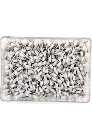 Ksn K-23005 ,2x0.50mm²/beyaz 1000-adet Kablo Yüksük