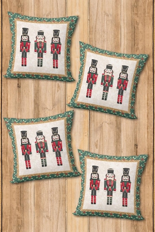 Dijital Baskılı Yumuşak Dokulu 4 Lü Kırlent Kılıfı Takımı Krl0092 Renkli