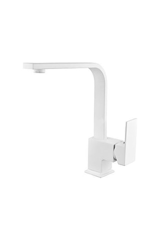 Inventa Beyaz Karayel Kare Lavabo Bataryası