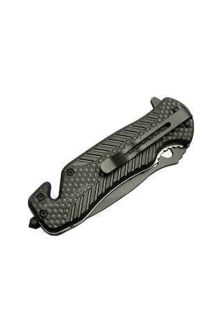 Kurtarma Çakısı Kırmızı 22 Cm Yarı Otomatik , Kemerlikli Renkli