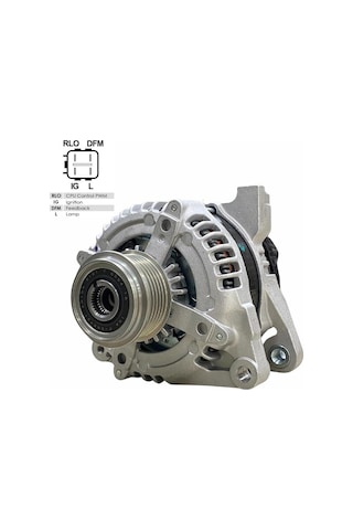 12v Alternatör Dinamo 100 A 4 Fiş Ig-l-rlo-fr- M Toyota Aurıs/corolla 1.4 D-4d 2007
