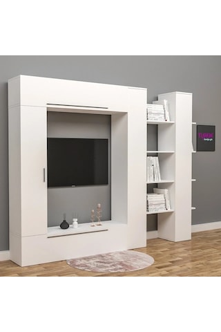 Light Extra Tv Ünitesi Mdf Antrasit