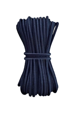 Lacivert 5 Metre 2 Mm Yuvarlak Lastik