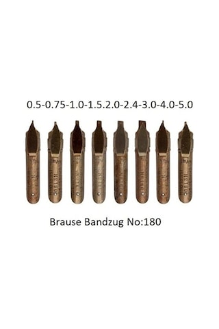 Brause Bandzug Çelik Divit Uç Kaligrafi 1.5mm