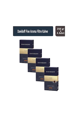 Davidoff Fine Aroma Filtre Kahve 4 x 250 G