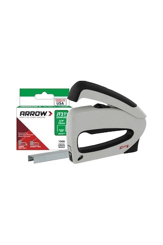 Arrow TT21 6-10 MM Mekanik Zımba Çakma Tabancası + 1000 Adet Zımba Teli