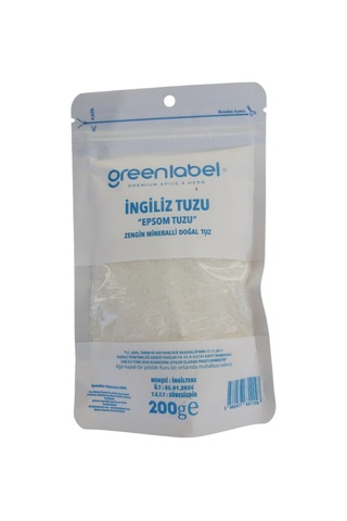 Greenlabel İngiliz Tuzu 200 G