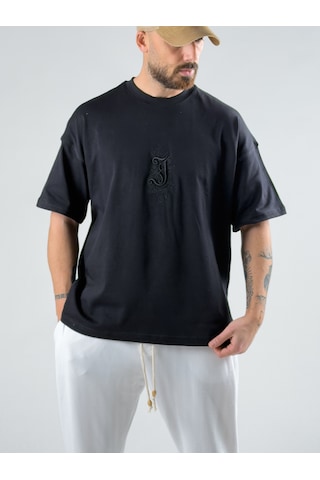 Cocopelli Tasarım Siyah Erkek T-shirt Coc3022