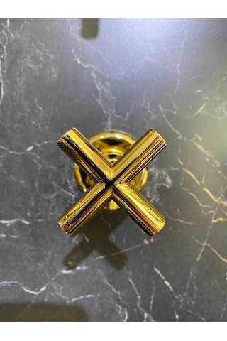 İsaoğlu Yapı Premium Parlak Gold Taharet Musluğu Gold Altın