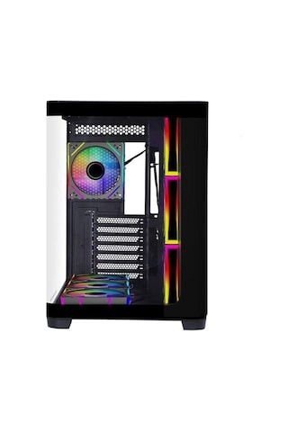 Gameboster 750w 80+ Bronze Gb-g2852b-750w 7-fanlı Gamıng Mıd-tower Pc Kasası