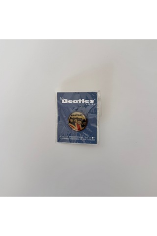 The Beatles Rozet Pinback Button Siyah 25005358