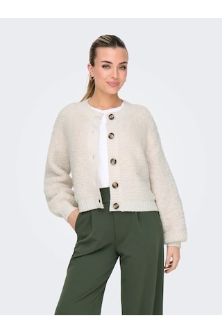 Jdy Jdyeira Life L/s Oneck Cardigan Kadın Hırka 15337012 Ekru