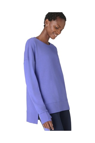 Sweaty Betty After Class Longlıne Sweatshır 6640 Mavi