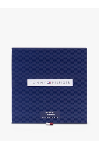 Tommy Hilfiger Tommy Hılfıger Erkek 3 Lu Çorap 701235377-002 Çok Renkli