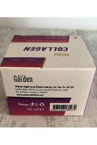 World Golden Collegen Yüz Kremi