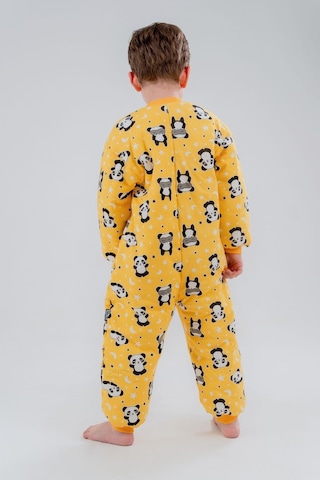 Erkek Bebek 2.5 Tog Desenli Uyku Tulumu 2 Yaş Sarı