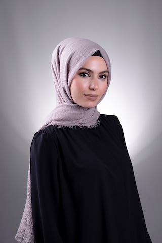 Hürrem Bone Violet Düz Klasik Şal Bürümcük Şal 202104_21