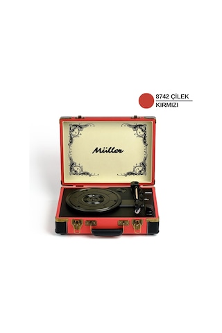Müller Mr-350bt Nostaljik Pikap Çilek-kırmızı