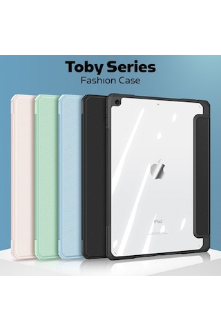 Dux Ducis Apple Uyumlu iPad 7-8 -9 10.2 (2019,2020,2021) Kılıf Kalem Bölmeli