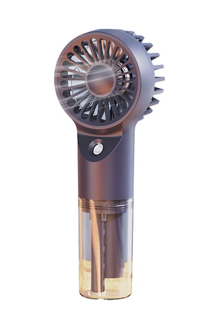 Sprey Fan Hidrat Yenileme Öğrenci Mini El Tipi Fan - Koyu Mavi