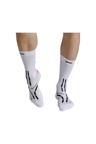 X-bıonıc X-bionic X-socks Trail Anatomix Crew Unisex Koşu Çorabı Xwxb Beyaz