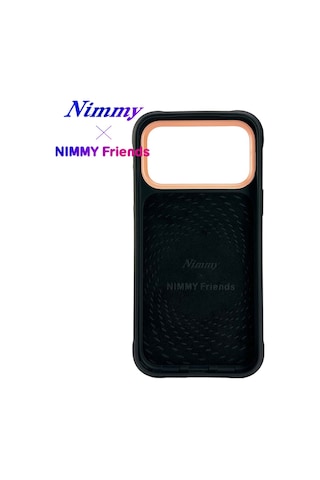 Apple Uyumlu iPhone 17 Pro Max 3d Gözlük Fermuar Gorilla Nakış İşlemeli Kabartmalı Cool Cute Kılıf Şeffaf