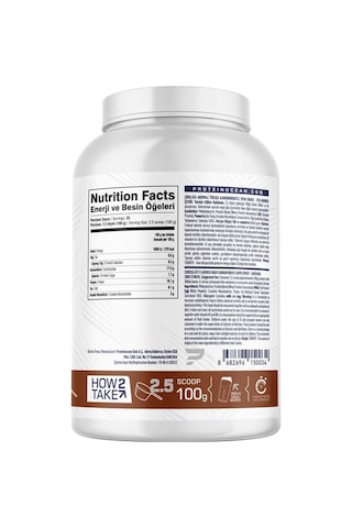 Proteinocean Mass Gainer - Çikolata - 2.5kg - 25 Servis