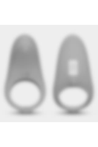 Carmine Shark 9 Modlu Wireless Kumandalı Su Geçirmez Lüks Penis Halkası Gri