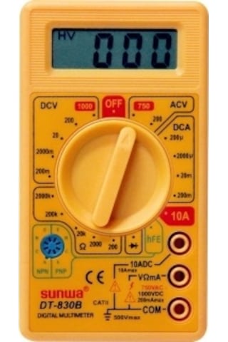 Avometre Dijital Ölçü Aleti Multimetre 4172