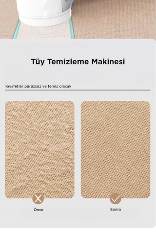 Torima Şarjlı Tüy Ve Tiftik Temizleme Makinesi 6 Bıçaklı Yedek Bıçaklı Güçlü Performans Beyaz