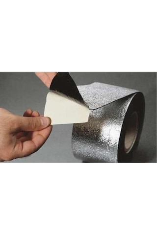 Bitümlü Oto Araç, Ses Ve Su Yalıtım Bandı Alüminyum Folyo (10 Mt)