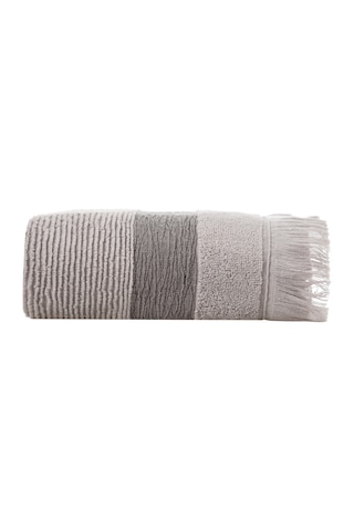 Mudo Home Borla Gri Yüz Havlusu 50x80cm