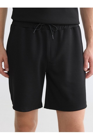 Lcw Vision Siyah Regular Fit Soft Touch Erkek Şort
