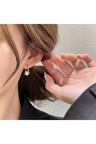 Wezone Eşsiz Geometrik Tasarım Küçük Boy Küpeler - Zeki Kadınlar İçin Şık, Dayanıklı Ve Her Zaman Uygun Aksesuarlar Diğer