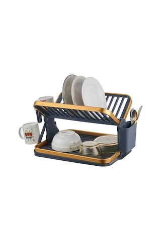 Kosova Wın-04 2 Katlı Alüminyum Tabaklık - Gold Gold