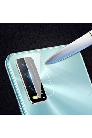 Vivo Y11s Zore Nano Kamera Koruyucu Renksiz