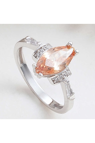 Casera's Gümüş Zirkon Taşlı Kadın Yüzük Csr2185307 Gümüş