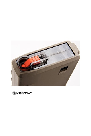 Krytac 150bb M4/ar15 Platform Çöl Rengi Fde Mid-cap Aeg Airsoft Şarjör
