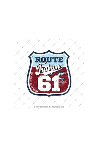 Rou94 Ozel Seri Route Trabzon 61 Sticker