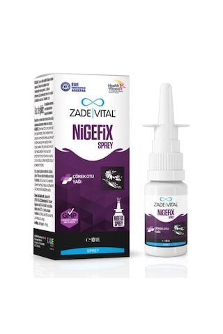 Zade Vital Nigefix Nazal Sprey 10 Ml