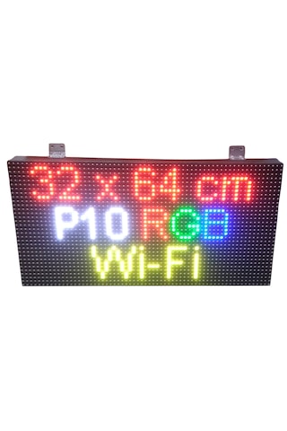 32x64cm P10 Rgb Led Tabela