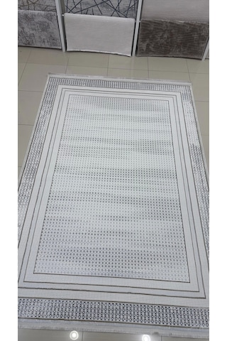 Safyün Halı Kadife Kf454 Gri 200 X 290 Renkli