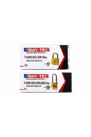 Bay-tec Asma Kilit 32mm Ve 38mm
