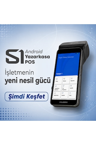 Hugin S1 Android Yazar Kasa Pos - Koruyucu Kılıf