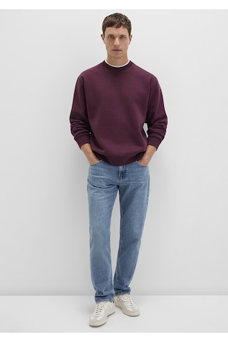 Mavi - Bisiklet Yaka Bordo Basic Sweatshirt 0s10276-70434 Bordo