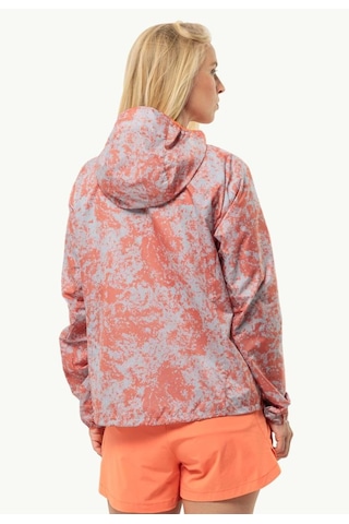Jack Wolfskin 1307851 8312 Prelight Wind Jkt W Grid Camo Kadın Outdoor Ceket Yeşil