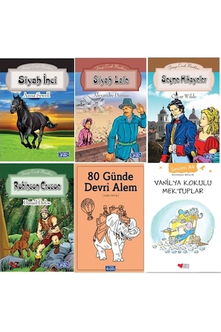 Vanilya Kokulu Mektuplar,seçme Hikayeler,siyah İnci Ortaokul Hikaye Okuma Seti